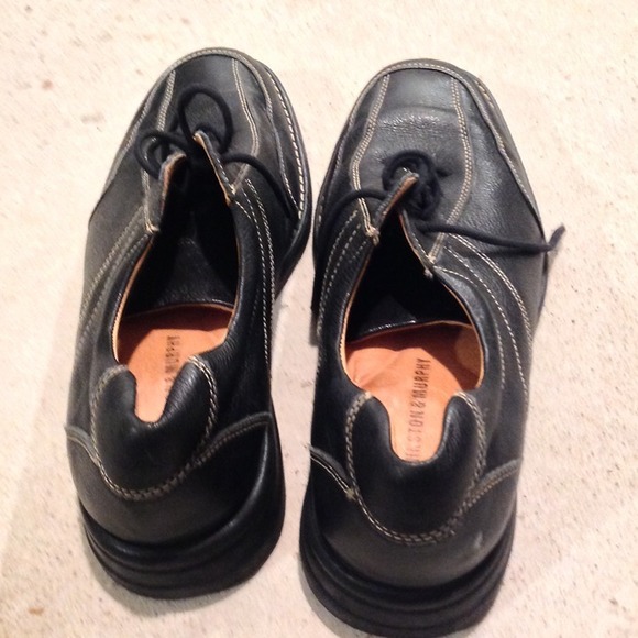 Johnston & Murphy Men\'s Leather Lace-Up Shoes Size 10.5 Black Comfort main image 5